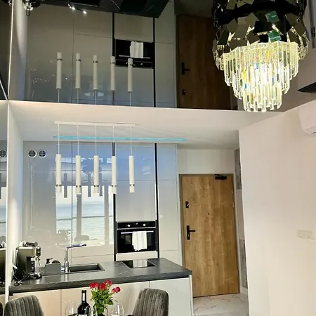 Apartment Gray Z Bezposrednim Widokiem Na Morze- Nadmorski Luksus