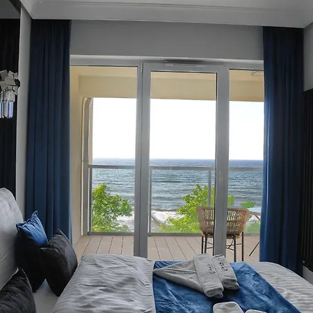 Gray Z Bezposrednim Widokiem Na Morze- Nadmorski Luksus 아파트